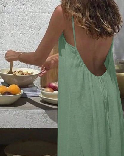 Backless Cami Dress