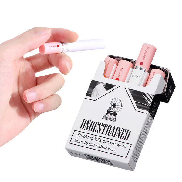 Cigarette Lipstick Pack Set