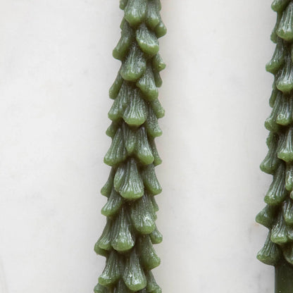 Flameless Taper Candles, Set of 2